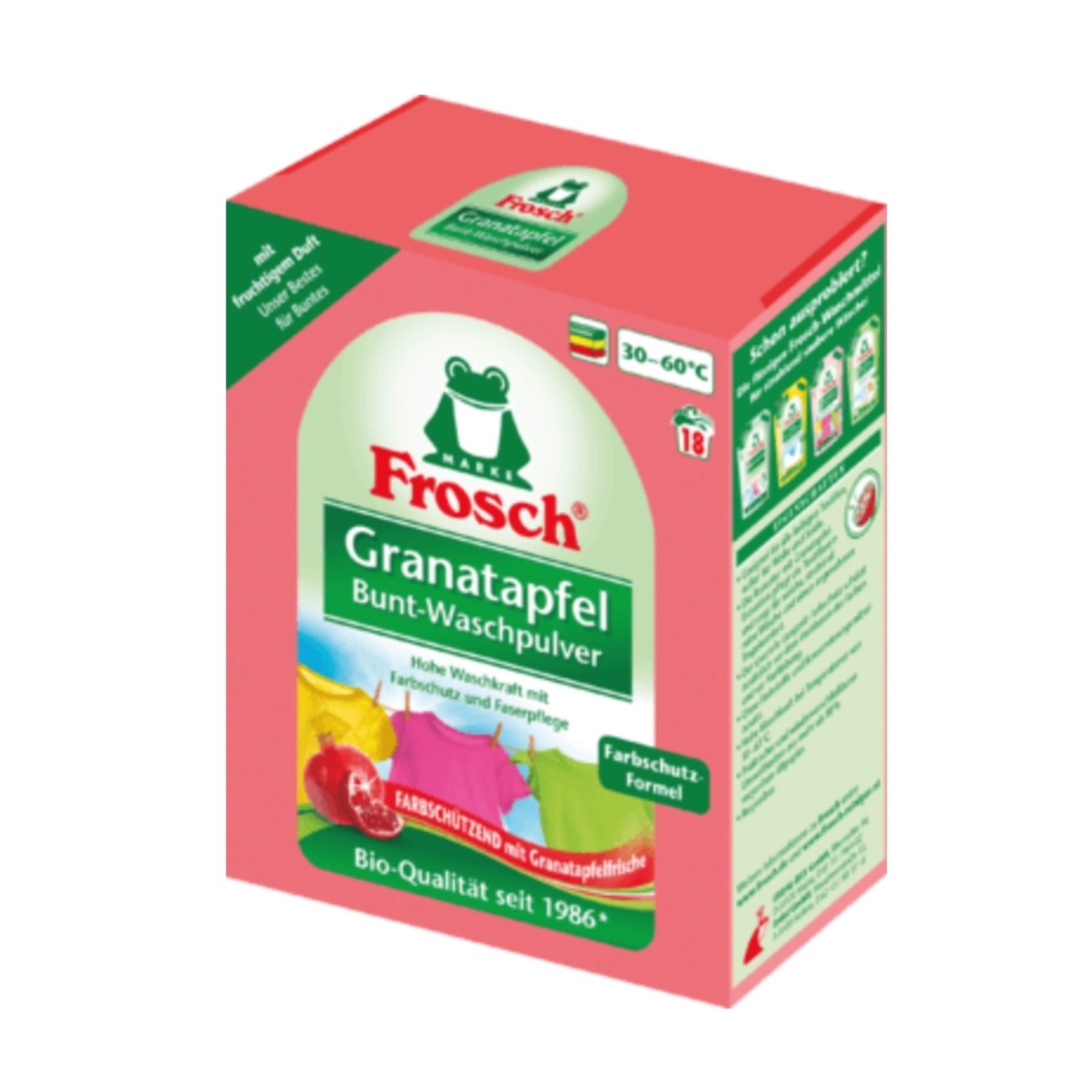 Frosch Granatapfel
